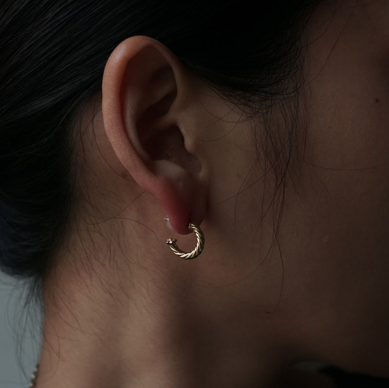 GIFTED / OPEN ROPE PIERCE K18YG XS
