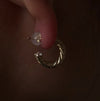 GIFTED / OPEN ROPE PIERCE K18YGD XS