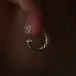 GIFTED / OPEN ROPE PIERCE K18YGD XS