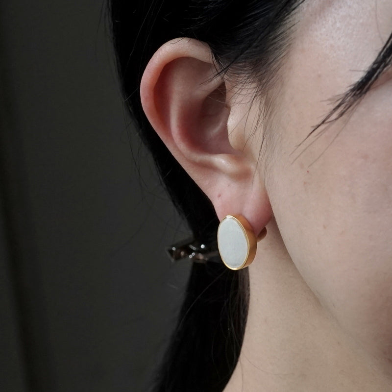 sussus. / horn circle ピアス