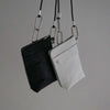 kagari yusuke / mini koshibukuro + carabiner shoulder cord (W21-08WH/BK)