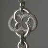 GIFTED / IMPLOSION CROSS NECKLACE TASSEL M PV（IMPLOSION NECK CHAIN ROΦ1H 80cm）