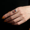 Kagann jewelry / Moroccan Special ring ルベライト