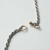 IN OUT DESIGN / K18YG Cherub Pendant Dia × K18YG Penis T-Bar Twist Chain Necklace