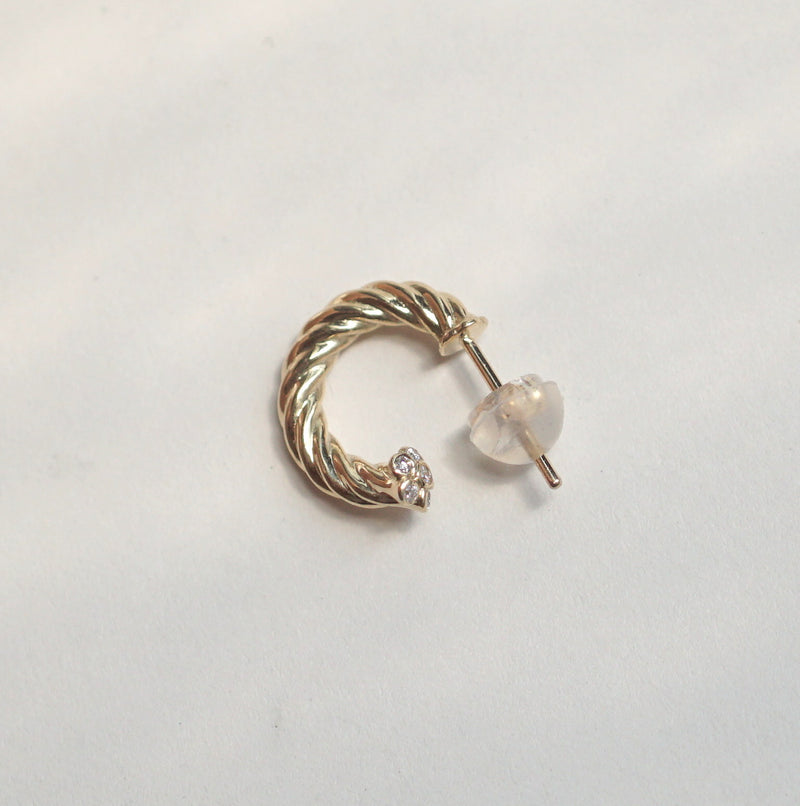 GIFTED / OPEN ROPE PIERCE K18YGD XS