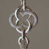 GIFTED / IMPLOSION CROSS NECKLACE TASSEL M PV（OVFC_80cm）