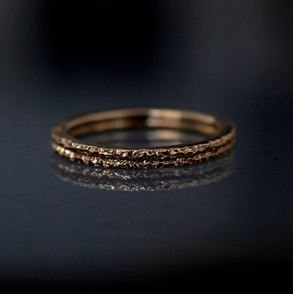 [~11/4 noon limited release] J&O SINRA / K18YG DOUBLE GUARD RING