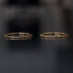 [~11/4 noon limited release] J&O SINRA / K18YG DOUBLE GUARD RING