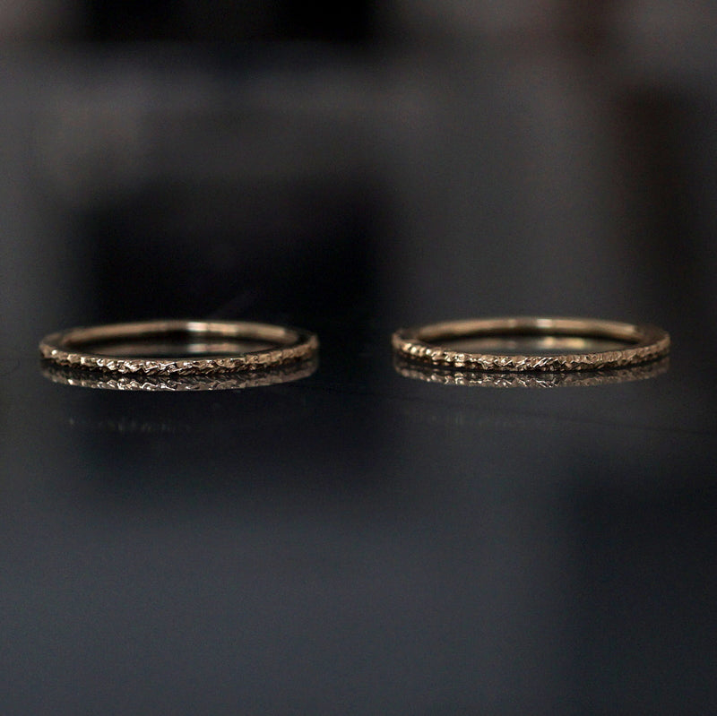 [~11/4 noon limited release] J&O SINRA / K18YG DOUBLE GUARD RING