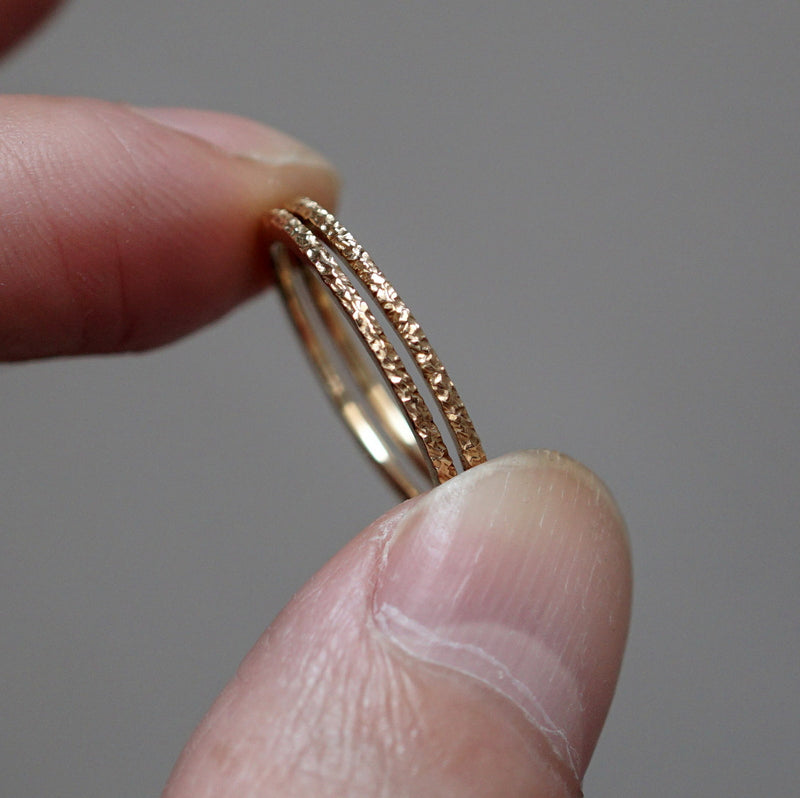 [~11/4 noon limited release] J&O SINRA / K18YG DOUBLE GUARD RING