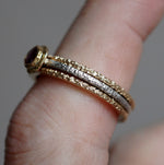 [~11/4 noon limited release] J&O SINRA / K18YG DOUBLE GUARD RING