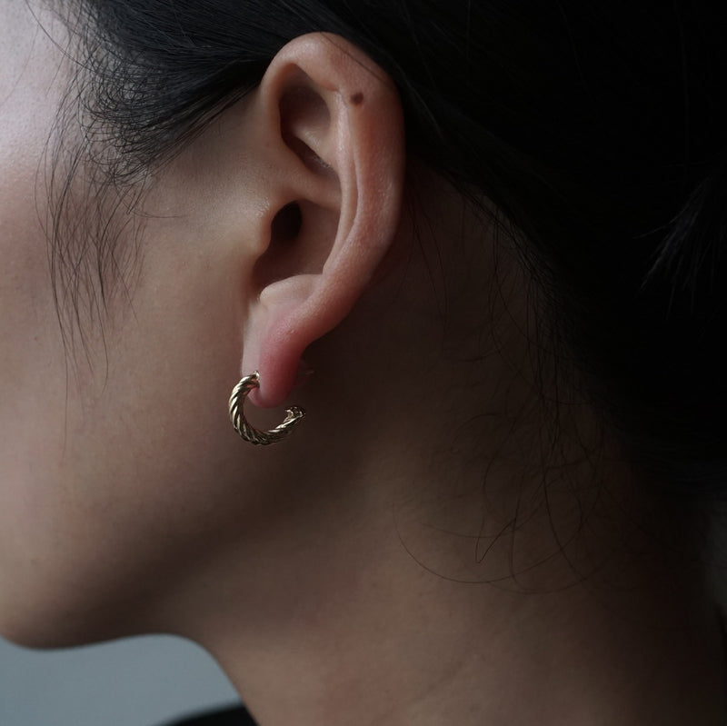 GIFTED / OPEN ROPE PIERCE K18YGD XS