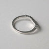 Kagann jewelry / Moroccan V line ring Pt950