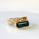 【-10/19限定】Curva ｙ Ruri JEWELRY/インディゴライトトルマリンリング