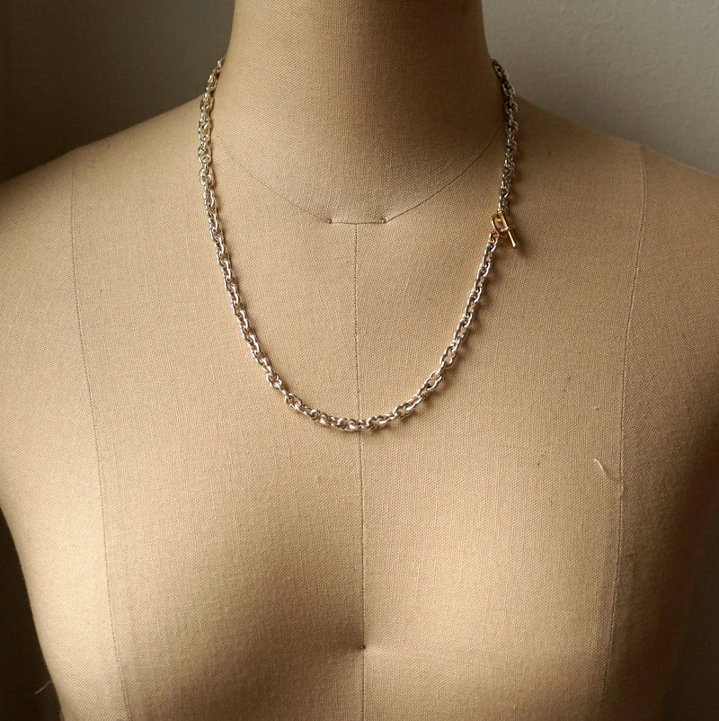 GIFTED / IMPLOSION NECK CHAIN ​​ROV Φ1.5T 52cm SV_T&L/2P-YG