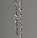 GIFTED / IMPLOSION NECK CHAIN ROΦ1H 80cm SV