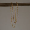 GIFTED / K18YG IMPLOSION NECK CHAIN OVΦ1H YG-2PD
