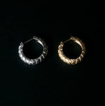 Kagann jewelry / snake hoop single earring