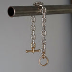 GIFTED / IMPLOSION CHAIN ​​BRACELET ROΦ2.5T SV_T&LPV/2P-YG