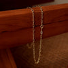 GIFTED / K18YG IMPLOSION NECK CHAIN OVΦ1H YG-2PD