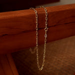GIFTED / K18YG IMPLOSION NECK CHAIN OVΦ1H YG-2PD
