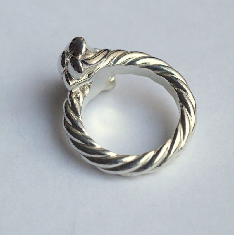 GIFTED / OPEN ROPE TWIST RING RWD SV