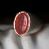 Maison de l'abeille / Intaglio Ring Carnelian "Athena" SV x K9YG