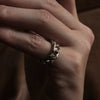 GIFTED / IMPLOSION CUBAN CHAIN ​​RING SV 1PYGD