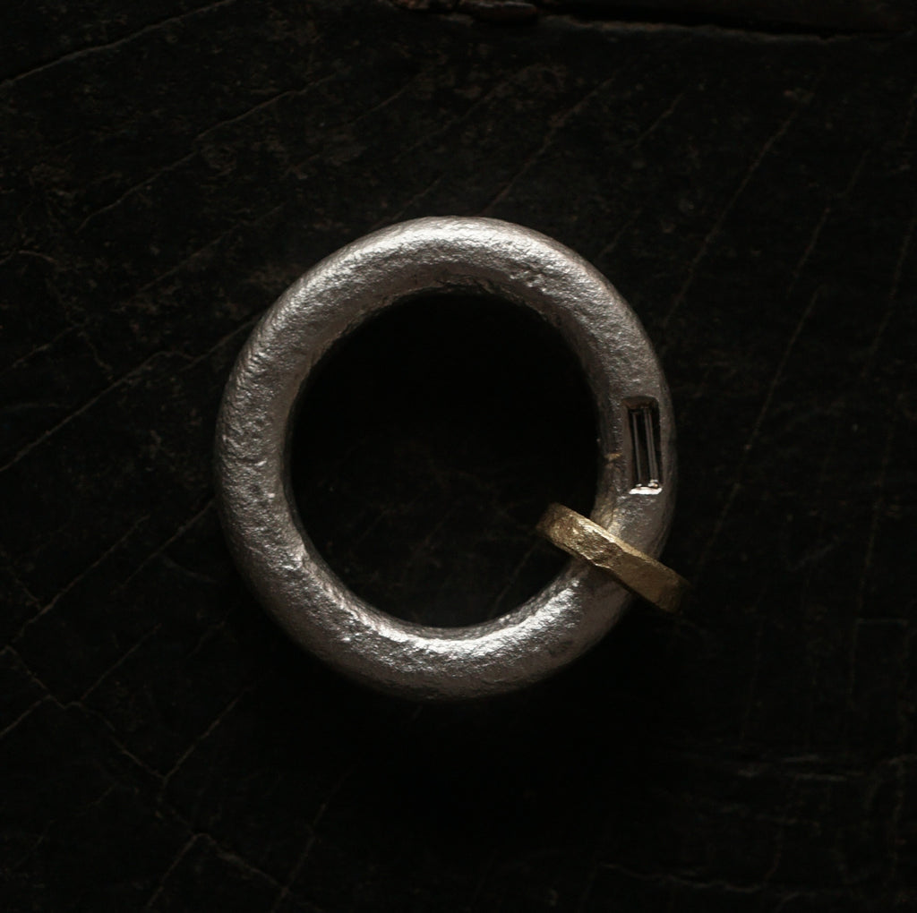 Kuraishi Takamichi / 「純銀と金環の指環」 13号