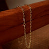 GIFTED / K18YG IMPLOSION NECK CHAIN OVΦ1H YG-2PD