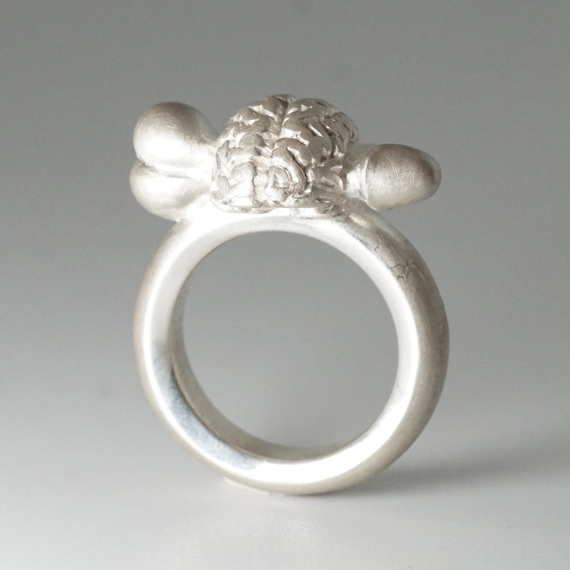 リング(指輪) Inoutdesign 925 ring IN OUT DESIGN / Penetration Ring Dia WH – Fuligo / Fuligoshed