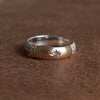 GERMEDEUR / Gray Diamond Two Tone Precious Ring （Wide）