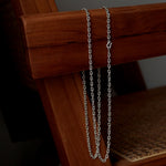 GIFTED / IMPLOSION CROSS NECKLACE TASSEL M PV（IMPLOSION NECK CHAIN ROΦ1H 80cm）