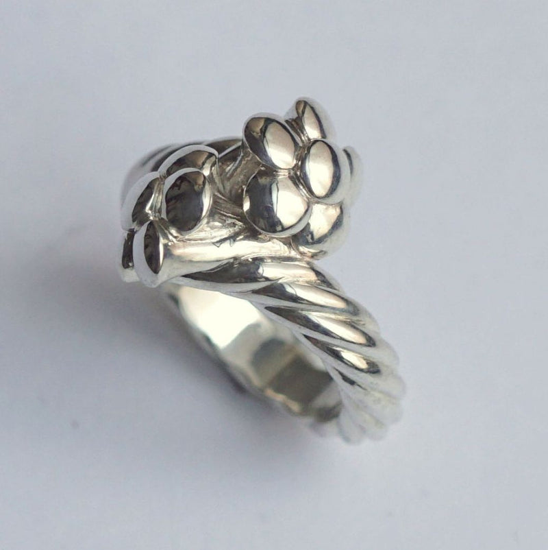 GIFTED / OPEN ROPE TWIST RING RWD SV