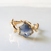 【-10/19限定】Curva ｙ Ruri JEWELRY/デュモルチェライトinクォーツリング