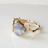 【-10/19限定】Curva ｙ Ruri JEWELRY/デュモルチェライトinクォーツリング