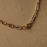 GIFTED / K18YG IMPLOSION NECK CHAIN OVΦ1H YG-2PD