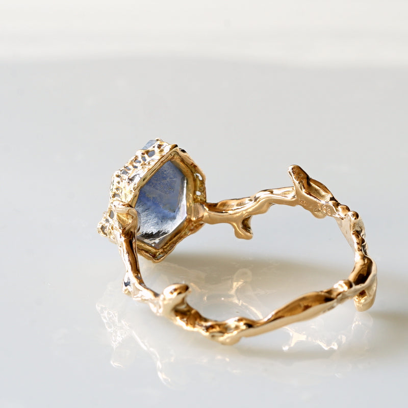 【-10/19限定】Curva ｙ Ruri JEWELRY/デュモルチェライトinクォーツリング