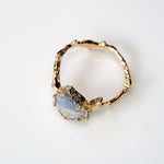 【-10/19限定】Curva ｙ Ruri JEWELRY/デュモルチェライトinクォーツリング