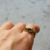 【-10/19限定】Curva ｙ Ruri JEWELRY/インディゴライトトルマリンリング