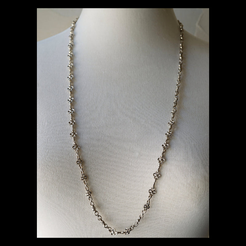 Gerochristo / Handmade Flower Chain Necklace GN001 – Fuligo