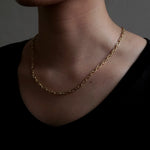 GIFTED / K18YG IMPLOSION NECK CHAIN ​​OVΦ1H YG-2PD