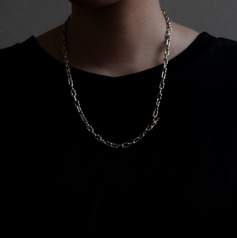 GIFTED / IMPLOSION NECK CHAIN ​​ROV Φ1.5T 52cm SV_T&L/2P-YG