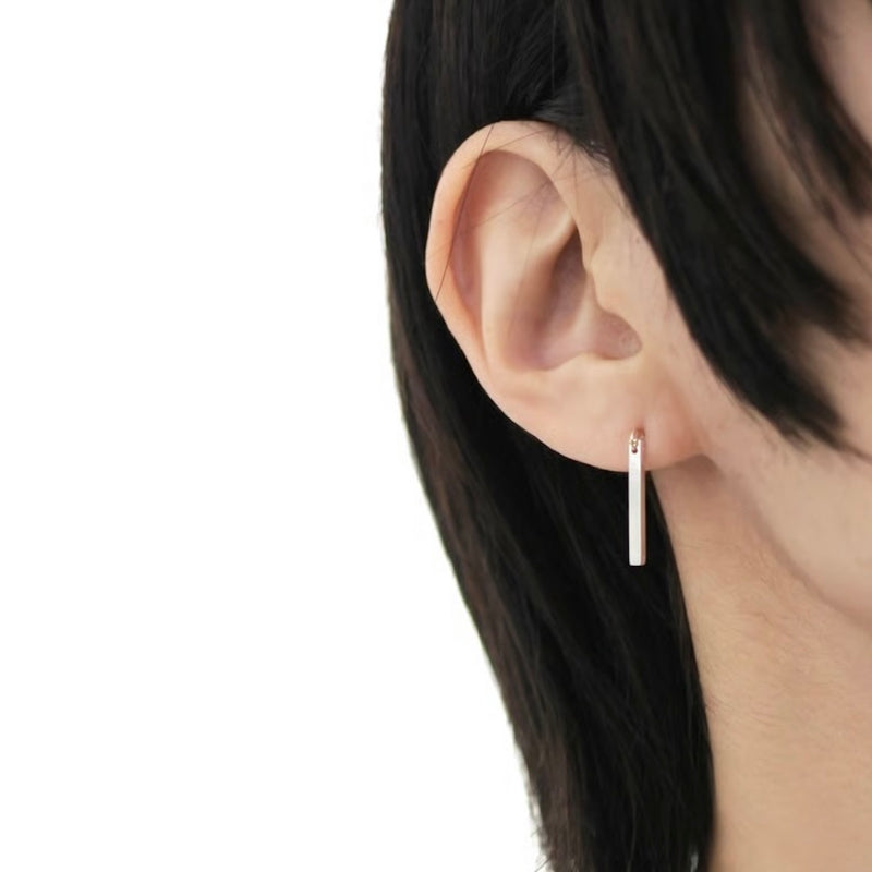 uM / LINE PIERCED EARRING I (um-liP01_CM)