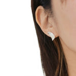 uM/WARP PIERCED EARRINGS (um-wpP02 _CM)