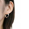 uM / FOLDING METAL PIERCED EARRINGS（um-fmP03_CM/mt）