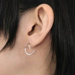 uM / DIVISION PIERCED EARRINGS B (um-dvP02 _CM)