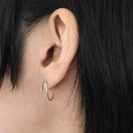 uM / DIVISION PIERCED EARRINGS B (um-dvP02 _CM)