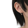 uM / DIVISION PIERCED EARRINGS A (um-dvP01 _CM)