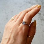 【-10/19限定】Curva ｙ Ruri JEWELRY/デュモルチェライトinクォーツリング